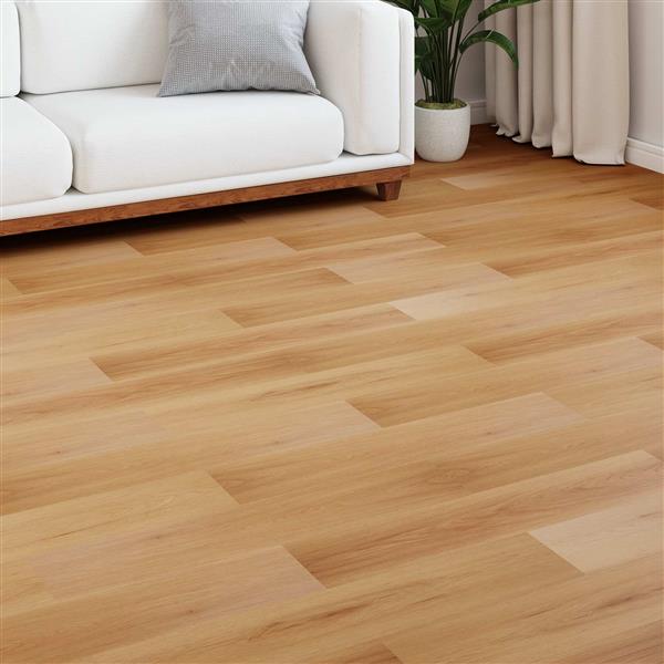 Grote foto vidaxl laminaatvloer 5 pcs natuurlijk bamboe 101 x 20 x 0 8 cm doe het zelf en verbouw tegels