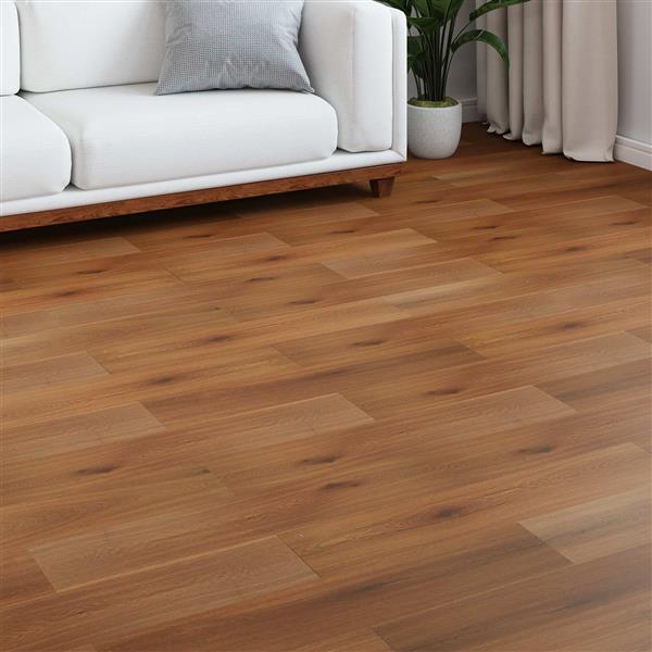 Grote foto vidaxl laminaatvloer 5 pcs goud geel 101 x 20 x 0 8 cm bewerkt hout doe het zelf en verbouw tegels