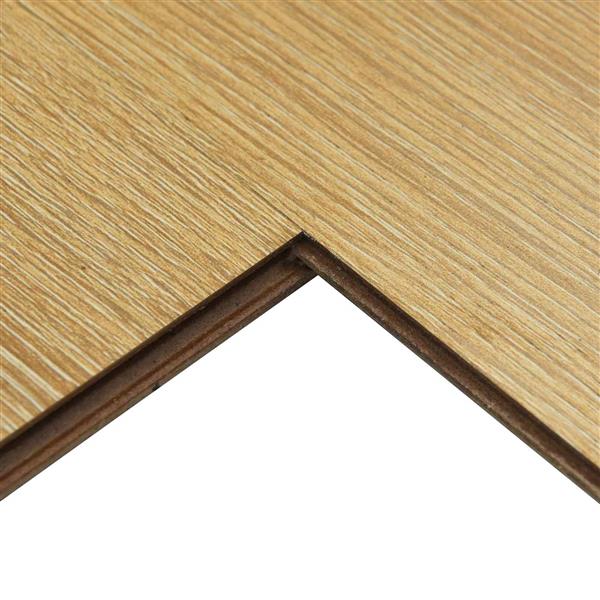 Grote foto vidaxl laminaatvloer 15 pcs goudbruin 101 x 20 x 0 8 cm bewerkt hout doe het zelf en verbouw tegels