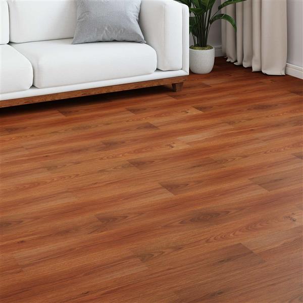 Grote foto vidaxl laminaatvloer honingbruin 101 x 20 x 0 8 cm 15 pcs bewerkt hout doe het zelf en verbouw tegels