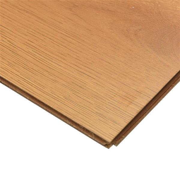 Grote foto vidaxl laminaatvloer 15 pcs licht beige 101 x 20 x 0 8 cm bewerkt hout doe het zelf en verbouw tegels