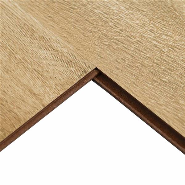 Grote foto vidaxl laminaatvloer 5 pcs rustiek bruin 101 x 20 x 0 8 cm doe het zelf en verbouw tegels