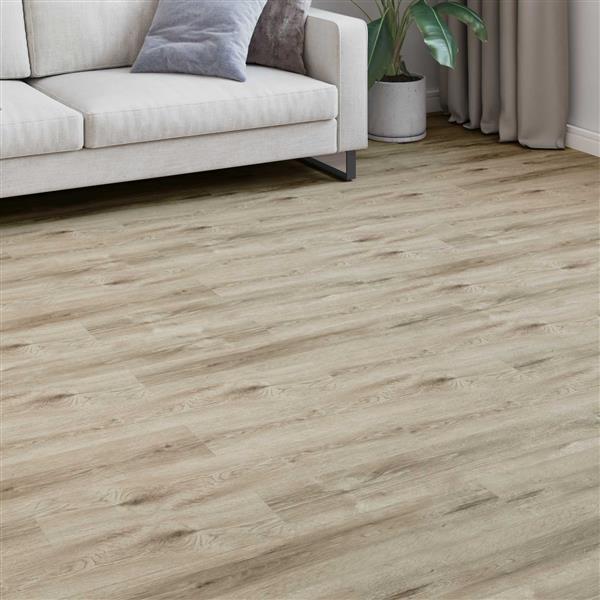 Grote foto vidaxl laminaatvloer 5 pcs wit gewassen bruin 101 x 20 x 0 8 cm doe het zelf en verbouw tegels