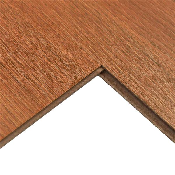 Grote foto vidaxl laminaatvloer 5 pcs honingbruin 101 x 20 x 0 8 cm bewerkt hout doe het zelf en verbouw tegels