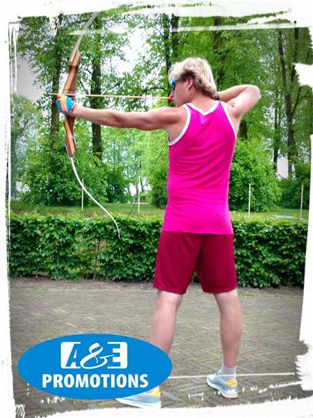 Grote foto boogschieten verhuur groningen assen handbogen sport en fitness overige sport en fitness