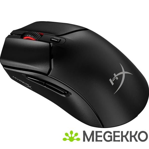 Grote foto hyperx pulsefire haste 2 core wls gaming muis zwart zwart computers en software overige computers en software