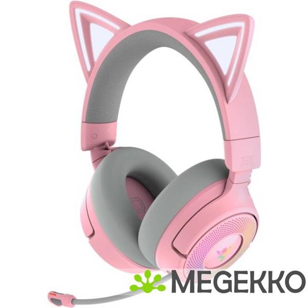 Grote foto razer kraken kitty v3 pro roze gaming headset audio tv en foto koptelefoons