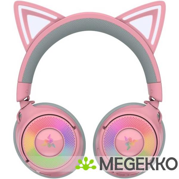 Grote foto razer kraken kitty v3 pro roze gaming headset audio tv en foto koptelefoons