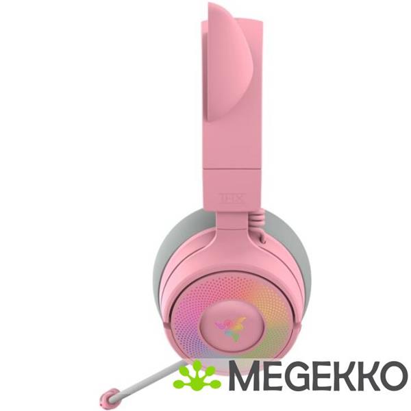 Grote foto razer kraken kitty v3 pro roze gaming headset audio tv en foto koptelefoons