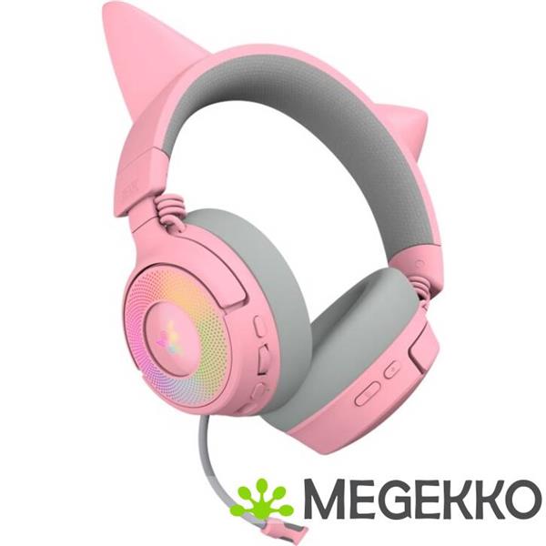 Grote foto razer kraken kitty v3 pro roze gaming headset audio tv en foto koptelefoons