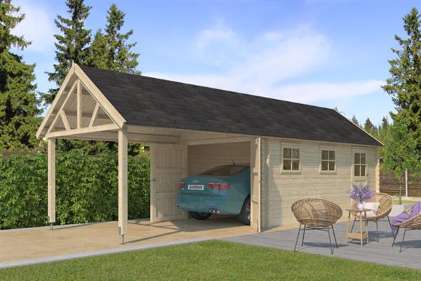 Grote foto nieuw cottage garage carport 3611ext tuin en terras tuinhuisjes en blokhutten