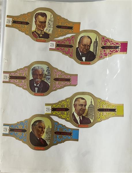 Grote foto sigarenbandjes verzamelen sigarenbandjes