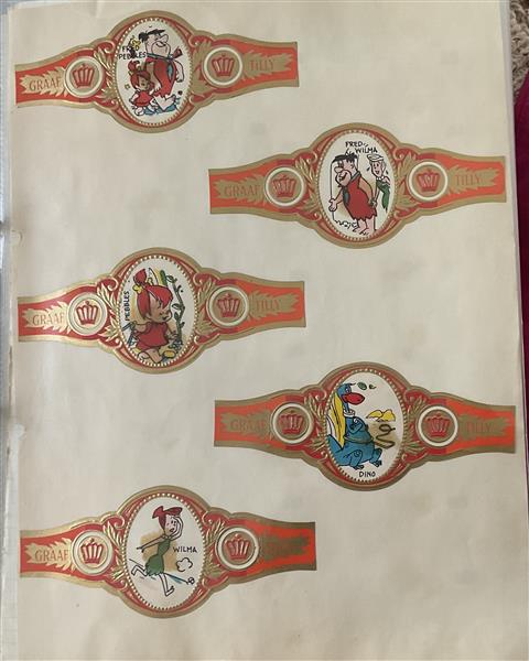 Grote foto sigarenbandjes verzamelen sigarenbandjes