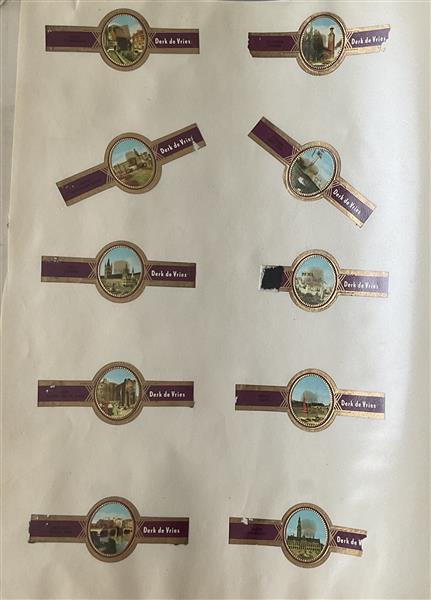 Grote foto sigarenbandjes verzamelen sigarenbandjes
