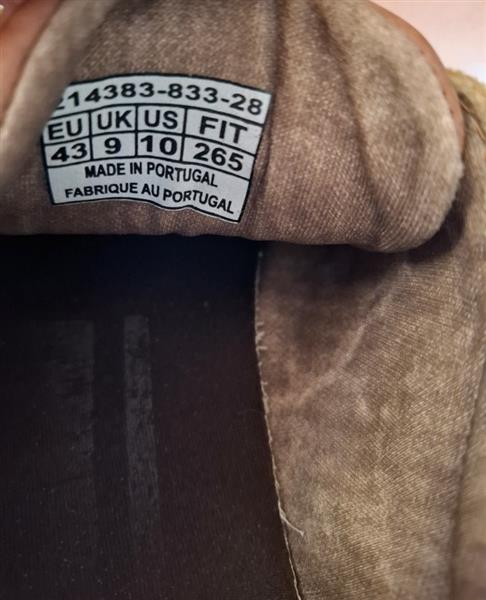 Grote foto levis cognackleurige lederen sneakers 43 kleding heren schoenen