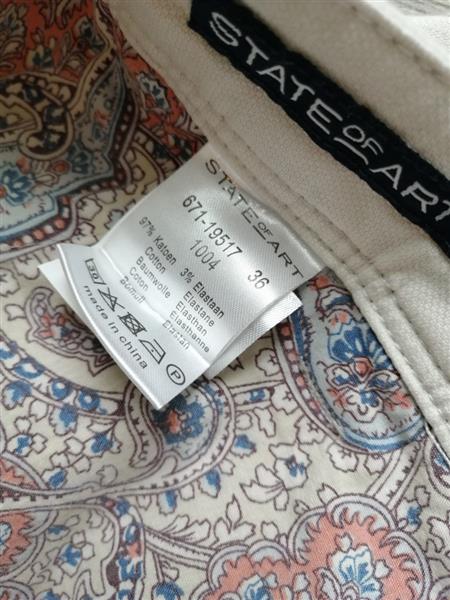 Grote foto nieuwe bermuda state of art naturelkleur l xl kleding heren broeken en pantalons