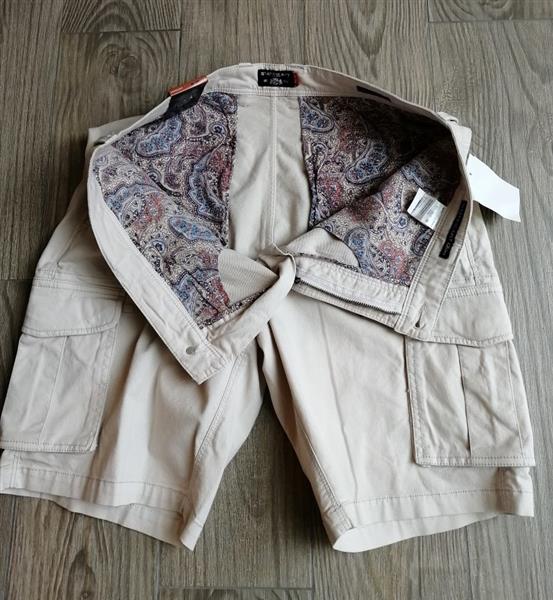 Grote foto nieuwe bermuda state of art naturelkleur l xl kleding heren broeken en pantalons
