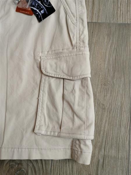 Grote foto nieuwe bermuda state of art naturelkleur l xl kleding heren broeken en pantalons