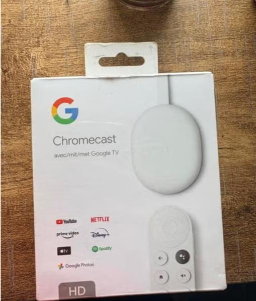 Grote foto google chromecast audio tv en foto mediaspelers