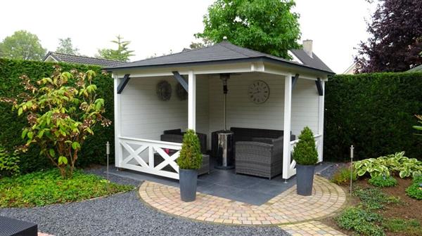 Grote foto nieuw paviljoen p3055 tuin en terras tuinhuisjes en blokhutten