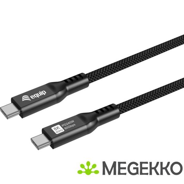 Grote foto equip 128442 usb kabel usb4 gen 4x2 2 m usb c zwart computers en software overige computers en software