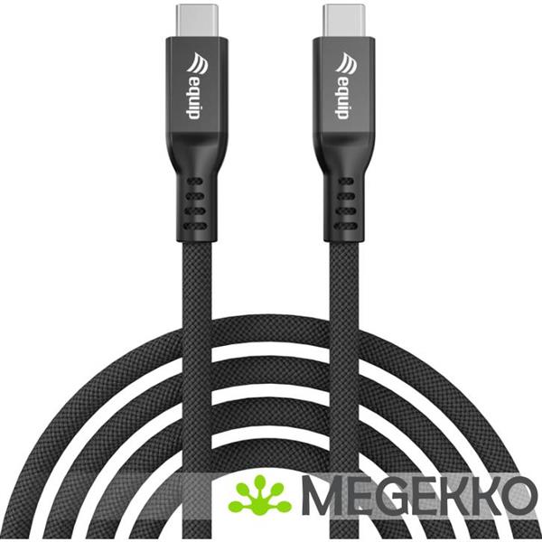 Grote foto equip 128442 usb kabel usb4 gen 4x2 2 m usb c zwart computers en software overige computers en software