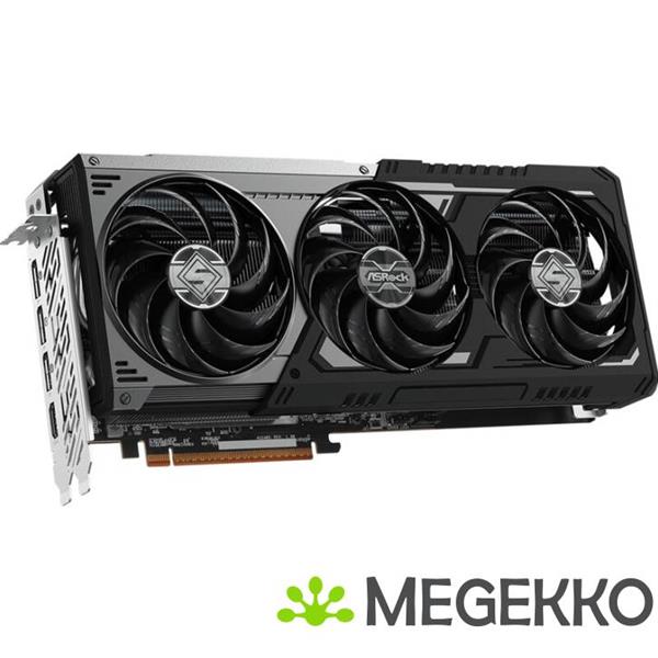Grote foto asrock steel legend dark radeon rx 9070 gre 12gb computers en software videokaarten