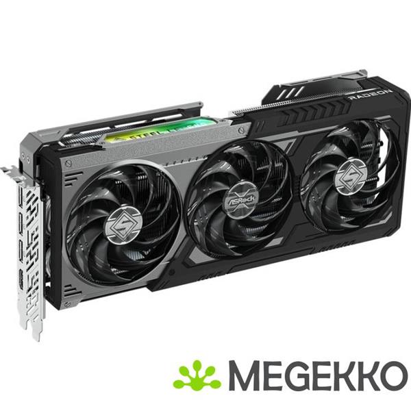 Grote foto asrock steel legend dark radeon rx 9070 gre 12gb computers en software videokaarten