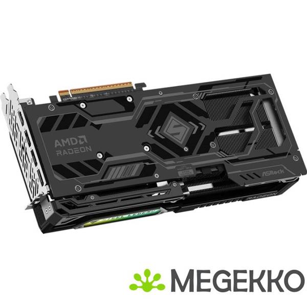 Grote foto asrock steel legend dark radeon rx 9070 gre 12gb computers en software videokaarten