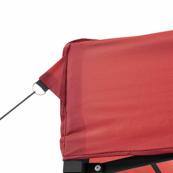 Grote foto vidaxl partytent bordeauxrood 279 x 410 x 315 cm oxford stof tuin en terras overige tuin en terras