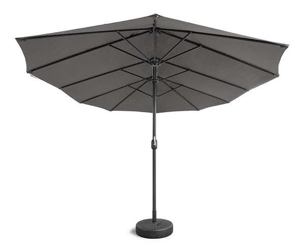 Grote foto grote en brede vaste 3punts parasol tuin en terras parasols en partytenten