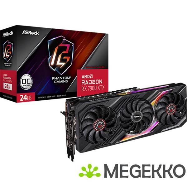 Grote foto asrock 90 ga3yzz 00uanf videokaart amd radeon rx 7900 xtx 24 gb gddr6 computers en software videokaarten