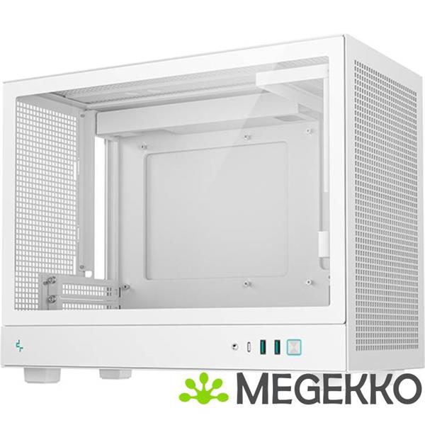 Grote foto deepcool ch160 plus wh small form factor sff wit computers en software behuizingen en kasten
