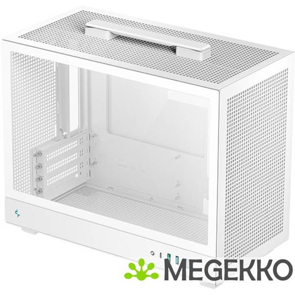 Grote foto deepcool ch160 plus wh small form factor sff wit computers en software behuizingen en kasten