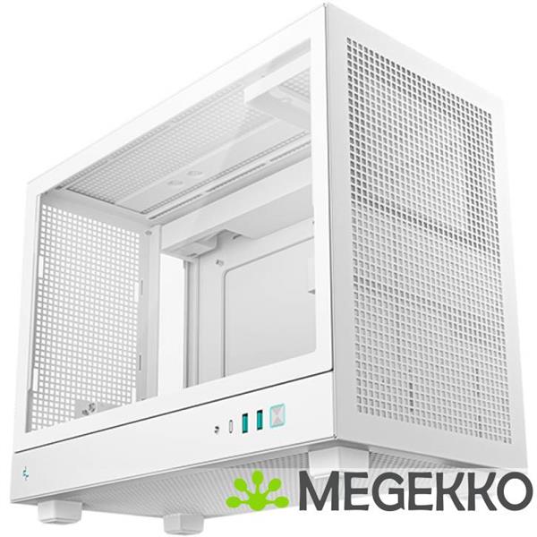 Grote foto deepcool ch160 plus wh small form factor sff wit computers en software behuizingen en kasten