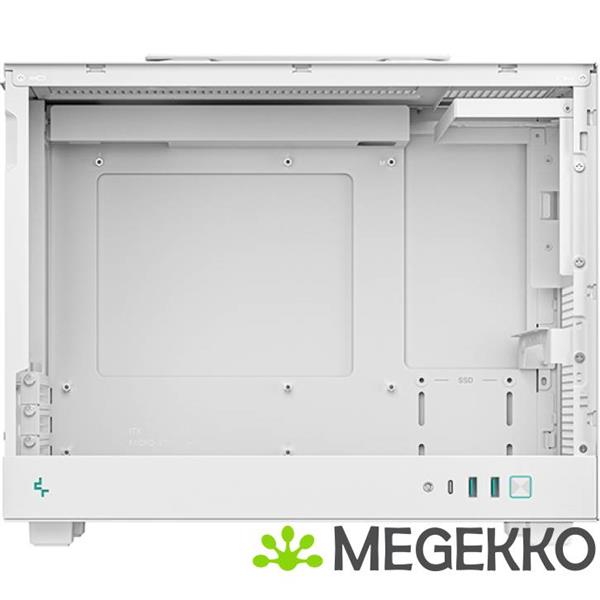 Grote foto deepcool ch160 plus wh small form factor sff wit computers en software behuizingen en kasten