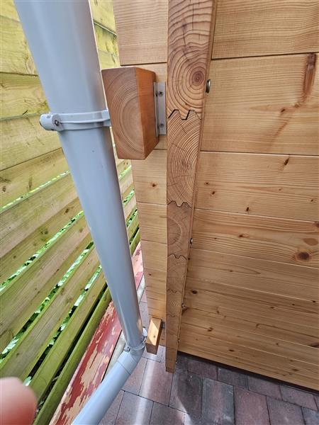 Grote foto blokhut vurenhout te koop met klinkers vloer tuin en terras tuinhuisjes en blokhutten