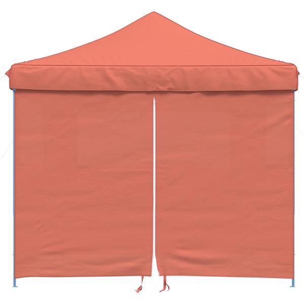 Grote foto vidaxl partytent 292 x 292 x 315 cm terracotta oxford stof tuin en terras overige tuin en terras