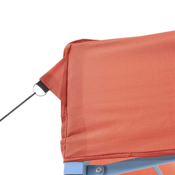 Grote foto vidaxl partytent 292 x 292 x 315 cm terracotta oxford stof tuin en terras overige tuin en terras