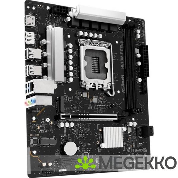 Grote foto asrock h810m h gen5 computers en software moederborden