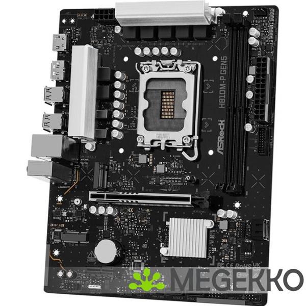 Grote foto asrock h810m h gen5 computers en software moederborden