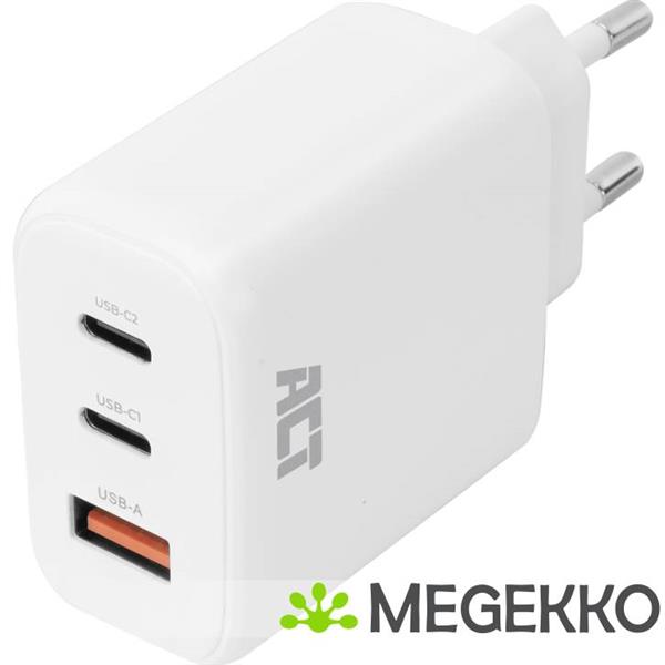 Grote foto act usb c usb a lader 65w 3 poorts met power delivery pps quickcharge en ganfast computers en software overige