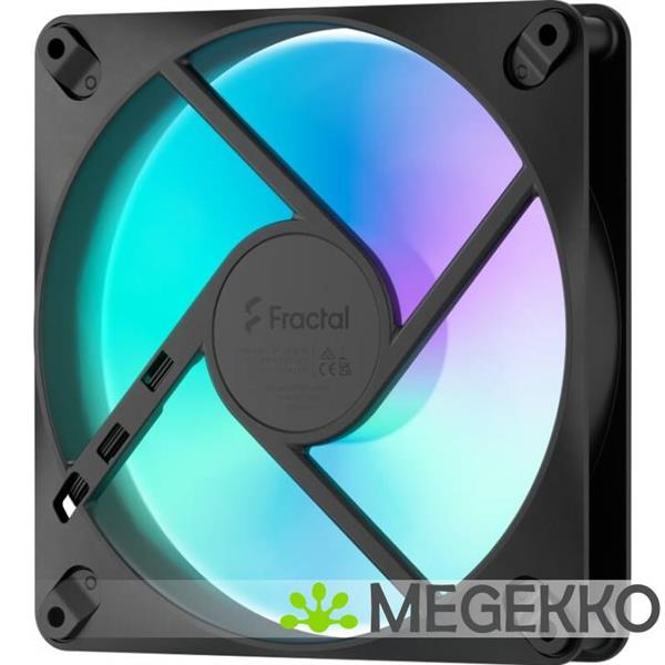 Grote foto fractal design dynamic 3 14 rgb black computers en software overige computers en software