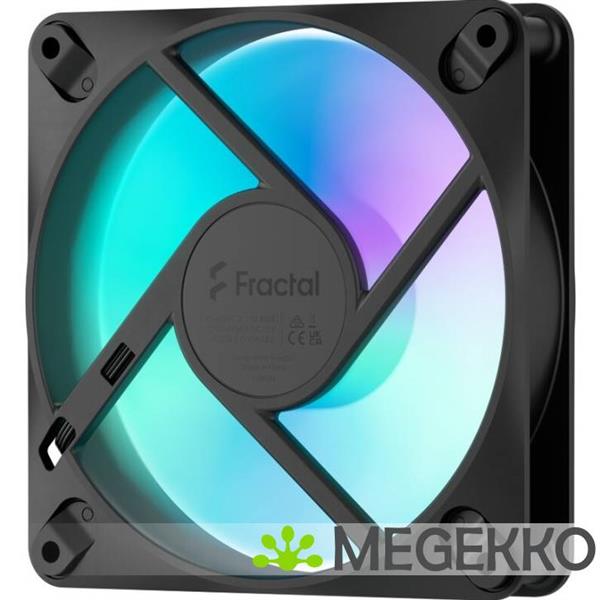 Grote foto fractal design dynamic 3 12 rgb black computers en software overige computers en software