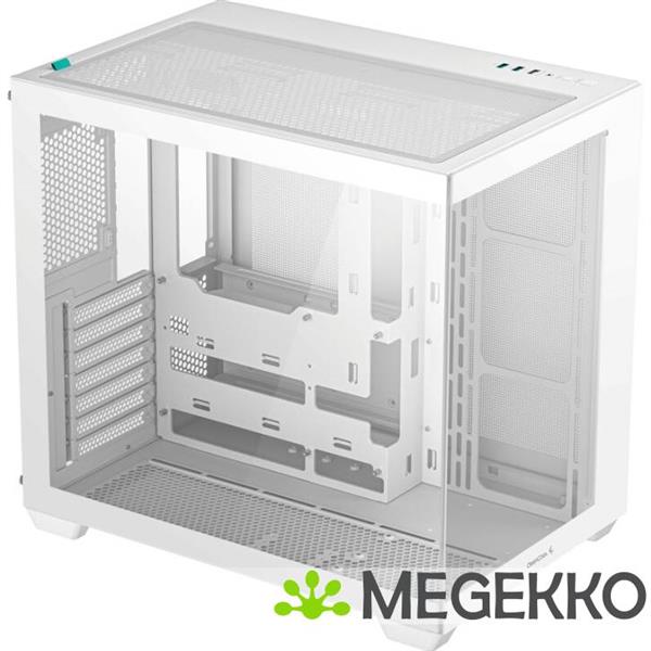 Grote foto deepcool cg530 wh midi tower wit computers en software behuizingen en kasten