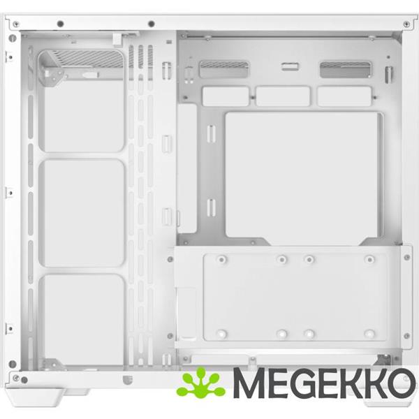 Grote foto deepcool cg530 wh midi tower wit computers en software behuizingen en kasten