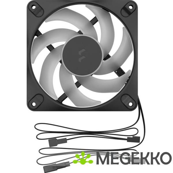 Grote foto fractal design dynamic 3 12 rgb 3 pack black computers en software overige computers en software