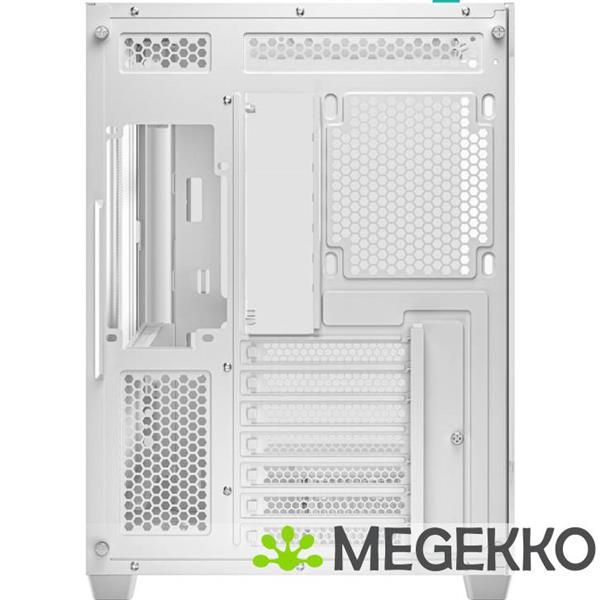 Grote foto deepcool cg530 wh midi tower wit computers en software behuizingen en kasten