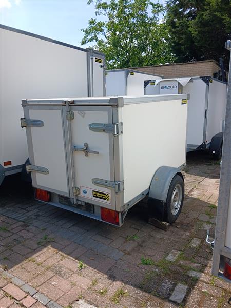 Grote foto bagage wagen auto diversen aanhangers