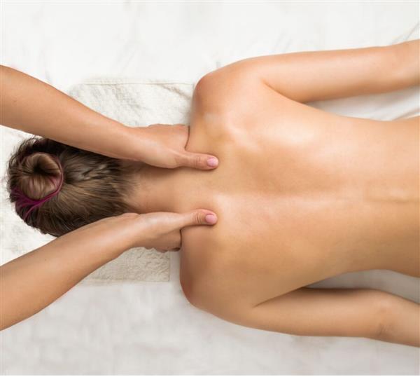 Grote foto professionele massage beauty en gezondheid massage